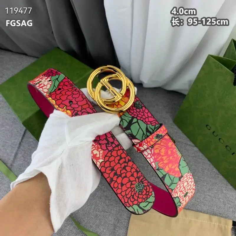 Gucci belt 40mmX95-125cm 8L  (4)